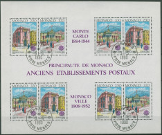 Monaco 1990 Europa CEPT Postamt Block 47 Gestempelt (C91341) - Blocs