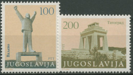 Jugoslawien 1983 Revolution Denkmäler Triumphbogen 1991/92 A Postfrisch - Nuevos