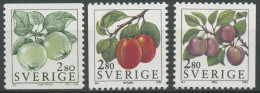 Schweden 1994 Beeren Früchte Apfel Pflaume 1808/10 Postfrisch - Ongebruikt