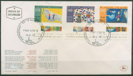 Israel 1977 Kinderzeichnungen 693/95 Mit Tab Ersttagsbrief FDC (X61345) - FDC