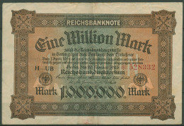 Dt. Reich 1 Million Mark 1923, DEU-96a FZ UB, Gebraucht (K1345) - 1 Mio. Mark