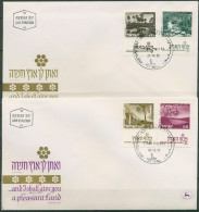 Israel 1973 Landschaften 598/01 Mit Tab Ersttagsbrief/auf Brief (X61340) - FDC