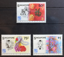 Singapur 502-504 Postfrisch Briefmakenausstellung #RR468 - Singapour (1959-...)