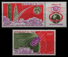 Mali 1978 - Mi-Nr. 674-675 ** - MNH - Raumfahrt / Space - Mali (1959-...)