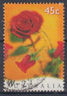 AUSTRALIA 1616,used,falc Hinged,flowers,roses - Used Stamps