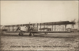 AÉROPLANE CAUDRON Type C-23 1919 "Aérobus Paris-Bruxelles - Aérobus Civil Airliner France" - 1919-1938: Between Wars