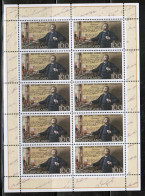 Germany 1995 / Michel 1828 Kb - 100 Years Of Alfred Nobel Testament, Nobel Prize - Sheet Of 10 Stamps MNH - Premio Nobel