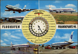 FLUGHAFEN "FRANKFURT/M 1975 "Destination Et Horaire" - 1946-....: Era Moderna