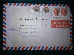 FRANCE, Enveloppe Aérienne Envoyée à Buenos Aires, Argentine, Avec Divers Timbres-poste. Année 1989 - 1960-.... Nuevos