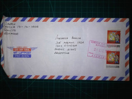 ÉQUATEUR, Enveloppe Aérienne Envoyée à Buenos Aires, Argentine, Avec Une Variété De Timbres-poste. Année 1993. - Equateur