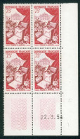 Lot 1048 France Coin Daté N° 974 Du 22/3/1954 (**) - 1950-1959