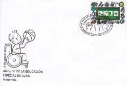 CUBA 2017 Education  Sc 5888   FDC - FDC