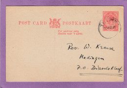 ENTIER POSTAL POUR DUIVELSKLOOF,1922. - Cartas