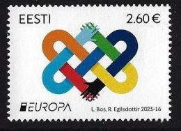 ESTONIA /ESTLAND /EESTI /ESTONIE -EUROPA 2023-"PEACE –The Highest Value Of Humanity"- SERIE 1 V.- N - 2023