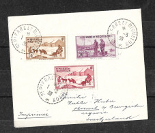 BELLE PETITE ENVELOPPE DE SPM MIQUELON POUR LA SUISSE (TARIF DES IMPRIMÉS) - Storia Postale