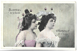 Femmes Célèbres - BLONDEL De La Gaité Et D'HORVILLY De La Scala - Donne Celebri