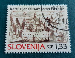 SLOVENIA 2011 Monastery Pleterje Used Stamp - Eslovenia