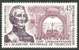 346 France Yv 1699 Baron Portal Médecine Docteur Doctor MNH ** Neuf SC (1699-1b) - Medicina