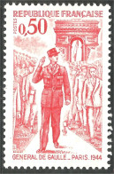 346 France Yv 1697 De Gaulle Champs-Élysées MNH ** Neuf SC (1697-1b) - De Gaulle (General)