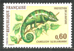 346 France Yv 1692 Réunion Caméléon Chameleon MNH ** Neuf SC (1692-1c) - Andere & Zonder Classificatie