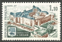 346 France Yv 1686 Sedan Chateau-fort Fortified Castle Befestigte Burg MNH ** Neuf SC (1686-1b) - Castillos