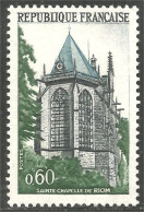 346 France Yv 1683 Sainte Chapelle Riom Chapel MNH ** Neuf SC (1683-1c) - Kirchen U. Kathedralen