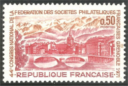 346 France Yv 1681 Grenoble Pont Bridge Brucke Ponte Puente MNH ** Neuf SC (1681-1b) - Bridges