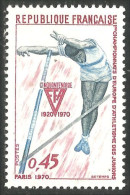 346 France Yv 1650 Saut Perche Athlétisme Pole Jump MNH ** Neuf SC (1650-1b) - Atletismo