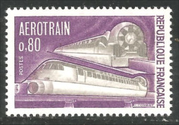 346 France Yv 1631 Aerotrain Railways Train Locomotive Treno MNH ** Neuf SC (1631-1b) - Treinen