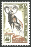 346 France Yv 1613 Fonds Nature Mouflon Moufflon Muflone Mufflon MNH ** Neuf SC (1613-1c) - Gibier