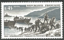 346 France Yv 1605 Débarquement Provence MNH ** Neuf SC (1605-1c) - Militaria