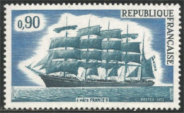 347 France Yv 1762 Voilier FRANCE II Bateau Sailing Ship Schiff MNH ** Neuf SC (1762-1c) - Vela