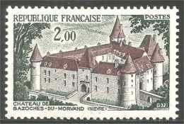 347 France Yv 1726 Chateau Bazoches Du Morvand Castle Schloss MNH ** Neuf SC (1726-1n) - Schlösser U. Burgen