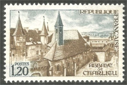 347 France Yv 1712 Abbaye Charlieu Abbey MNH ** Neuf SC (1712-1) - Abbazie E Monasteri