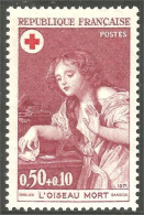347 France Yv 1701 Croix-rouge Red Cross Tableau Greuze Painting 50c MNH ** Neuf SC (1701-1b) - Croce Rossa