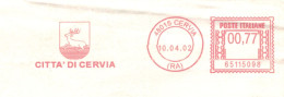EMA Citta Di Cervia 48015 2002 Ravenna - Hirsch Wappen - Machines à Affranchir (EMA)