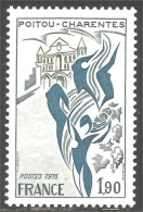 348 France Yv 1851 Région Poitou Charente Chateau Castle Schloss MNH ** Neuf SC (1851-1b) - Aardrijkskunde