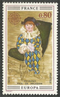 348 France Yv 1840 Tableau Arlequin Picasso Painting MNH ** Neuf SC (1840-1b) - Picasso