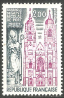 348 France Yv 1810 Basilique Saint Nicolas De Port Basilica MNH ** Neuf SC (1810-1d) - Iglesias Y Catedrales
