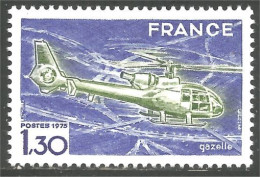 348 France Yv 1805 Hélicoptère Gazelle Helicopter Elicottero MNH ** Neuf SC (1805-1c) - Helicopters