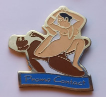 N233 Pin's Pin'up Pin'ups Sexy Nue Nu Amour Promo Contact Kama Sutra Indou Achat Immédiat - Pin-ups