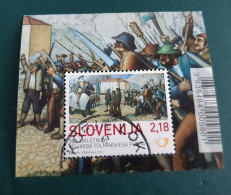 SLOVENIA 2013 -  Tolmin Peasant Revolt 300th  Used Block 69 - Eslovenia