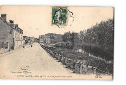 BRIENON SUR ARMANCON - Vue Prise Du Pont Neuf - Très Bon état - Brienon Sur Armancon