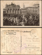 Berlin Einzug Der Truppen  Brandenburger Tor 1911  Gel. Feldpost Lazarett - Porta Di Brandeburgo