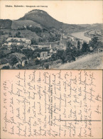 Ansichtskarte Königstein (Sächsische Schweiz) Blick Auf Die Stadt 1926 - Königstein (Sächs. Schw.)