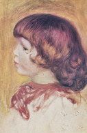 D41. Postcard. Coco By Renoir. Drawing Of A Child - Malerei & Gemälde