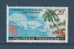 Polynésie - YT N° 17 ** - Neuf Sans Charnière - 1962 - Unused Stamps