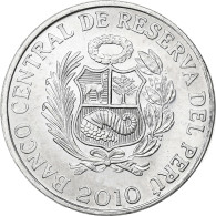 Pérou, Centimo, 2010, Lima, Aluminium, SUP+, KM:303.4a - Perú