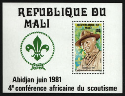 Mali 1981 - Mi-Nr. Block 16 ** - MNH - Pfadfinder / Scouts - Mali (1959-...)