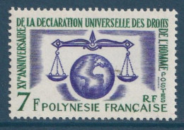 Polynésie - YT N° 25 ** - Neuf Sans Charnière - 1963 - Nuevos